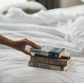 Literary themed hotel